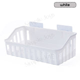 (3pcs Bundle) Bathroom Rack Shelf Shower Caddy Toilet Storage Punch-Free No Drilling Stick-on Design