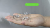 Suction Cup Hooks Clear PVC Suction Cups with Metal Hooks For Kitchen Or Bathroom