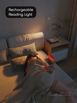 Magnetic LED Wall Light Reading Light with Touch & Remote Control – 360° Adjustable, 3 Color Modes