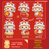 Fortune Snake Chinese New Year 2025 Blind Box Auspicious CNY Decoration Display Good Luck Health Wealth