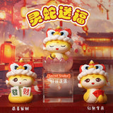 Fortune Snake Chinese New Year 2025 Blind Box Auspicious CNY Decoration Display Good Luck Health Wealth
