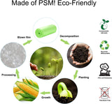 Eco-Friendly Compostable Bin Liners 100pcs - Biodegradable Trash Bags