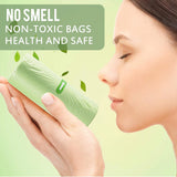 Eco-Friendly Compostable Bin Liners 100pcs - Biodegradable Trash Bags