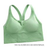 Racerback Sports Bra For High Impact Shockproof Workout Yoga Gym Running Jogging Bra