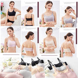 Japan Design Seamless Wireless Sports Bra Yoga Bra Sleep Bralette With Adjustable Spaghetti Strap