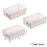 Stackable Drawer Style Storage Box Table Organizer