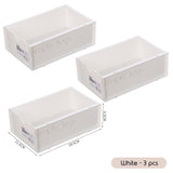 Stackable Drawer Style Storage Box Table Organizer