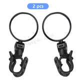 Bicycle Mirror For Rear View With Convex Wide Angle Bike Accessories