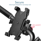 Bicycle Phone Holder For Bike Handlebar Easy To Mount