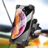 Bicycle Phone Holder For Bike Handlebar Easy To Mount