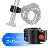 Bicycle Lock Coiling Cable Bike Lock With 5 Digit Password