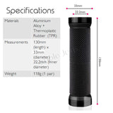 Bicycle Handlebar Grip Non-Slip Handle For Bike Made Of TPR Rubber