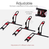 Bicycle Vertical Stand Adjustable L Shape Bike Rack Parking Storage