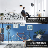 Bicycle Vertical Stand Adjustable L Shape Bike Rack Parking Storage