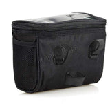 Compact Bicycle Front Bag For Handlebar With Transparent Window Bike Accessories
