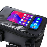 Compact Bicycle Front Bag For Handlebar With Transparent Window Bike Accessories