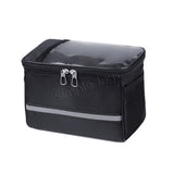 Compact Bicycle Front Bag For Handlebar With Transparent Window Bike Accessories