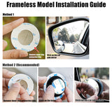 Blind Spot Mirror Wide Angle Convex Rear View Mirror For Car