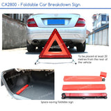 Foldable Car Emergency Breakdown Sign Warning Safety Reflective Signs Vehicle Parking Tripod