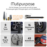 Electric Air Compressor Inflator Car Or Bicycle Pump For Tyre
