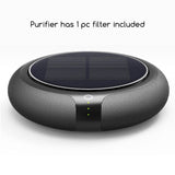 Solar Powered Air Purifier With HEPA Filter For Car / Small Room