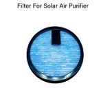 Solar Powered Air Purifier With HEPA Filter For Car / Small Room