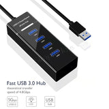 High Speed USB 3.0 Hub 4-Port With Type A Or Type C Connector Option