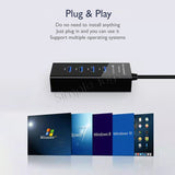 High Speed USB 3.0 Hub 4-Port With Type A Or Type C Connector Option