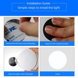 Adjustable Dimmable LED Light - Night Lamp - Magnetic Base - USB Rechargeable
