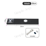 3-Color Dimmable LED Motion Sensor Under Cabinet Light Cat-Eye