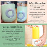 Portable Blender Fruit Juicer Smoothie Mixer