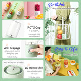Portable Blender Fruit Juicer Smoothie Mixer