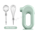Wireless Electric Egg Whisk Hand Mixer Beater Cordless Foam Maker USB Type-C Rechargeable