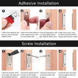 Ultra-thin Cabinet Magnetic Catch Invisible Wardrobe And Drawer Magnet