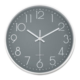 Minimalist Wall Clock Silent Quartz Movement 30cm Round Nordic Style Simple And Elegant