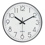 Minimalist Wall Clock Silent Quartz Movement 30cm Round Nordic Style Simple And Elegant