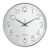 Minimalist Wall Clock Silent Quartz Movement 30cm Round Nordic Style Simple And Elegant