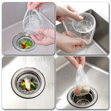 Kitchen Sink Filter Net Disposable Strainer Bag (100pcs)