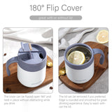 Stainless Steel Thermal Coffee Mug Bubble Tea Cup Vacuum Insulated Travel Mug