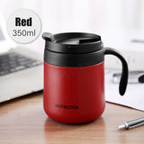 Stainless Steel Thermal Coffee Mug Bubble Tea Cup Vacuum Insulated Travel Mug