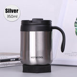 Stainless Steel Thermal Coffee Mug Bubble Tea Cup Vacuum Insulated Travel Mug
