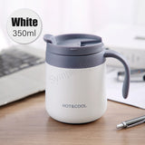 Stainless Steel Thermal Coffee Mug Bubble Tea Cup Vacuum Insulated Travel Mug