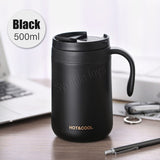 Stainless Steel Thermal Coffee Mug Bubble Tea Cup Vacuum Insulated Travel Mug