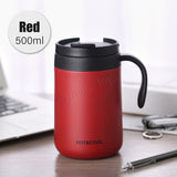 Stainless Steel Thermal Coffee Mug Bubble Tea Cup Vacuum Insulated Travel Mug