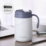 Stainless Steel Thermal Coffee Mug Bubble Tea Cup Vacuum Insulated Travel Mug