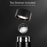 Temperature Display Vacuum Insulated Water Bottle Thermal Tumbler Thermos Flask Mug Made of Premium Stainless Steel