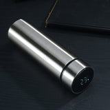 Temperature Display Vacuum Insulated Water Bottle Thermal Tumbler Thermos Flask Mug Made of Premium Stainless Steel