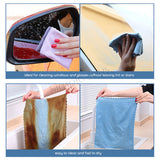 Fish Scale Microfiber Kitchen Towel Wiping Cleaning Cloth Great For Polishing