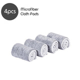 Self-Wringing Hands-Free Flat Floor Mop Wet/Dry Scratch Dry 360 Degree Swivel Mop Stand Without Support