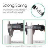 Adjustable Clothes Drying Rack Floor To Ceiling Tension Pole Hanger Stand